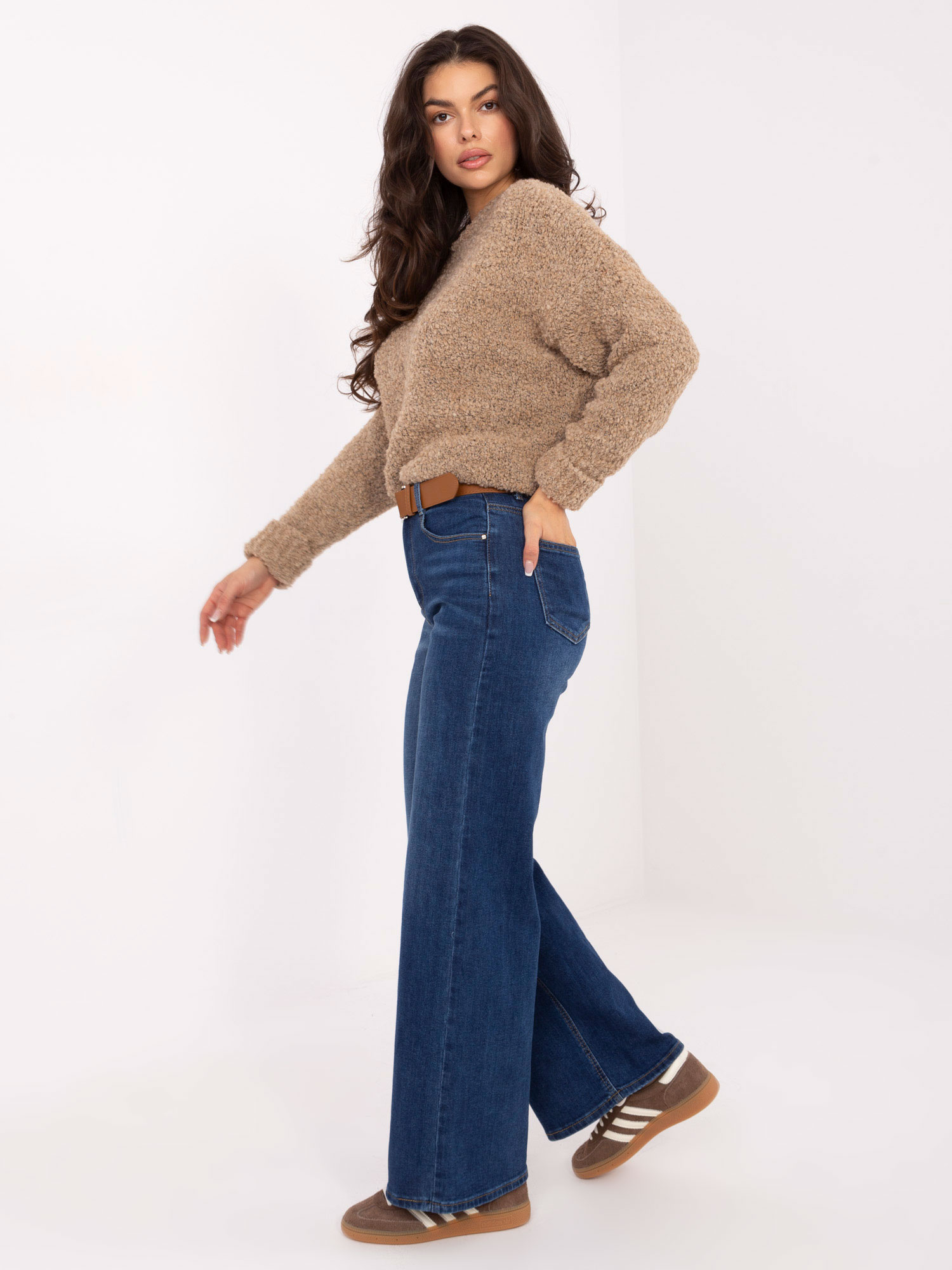 Spodnie jeans ciemny niebieski