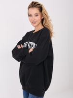 Czarna damska bluza z napisem New York