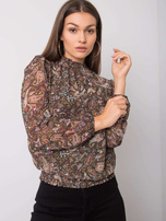 Ciemnozielona bluzka Raya SUBLEVEL