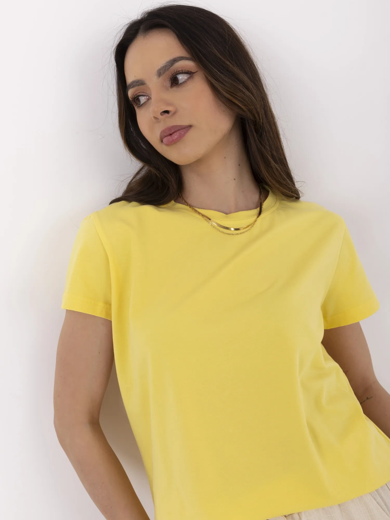 T-shirt żółty