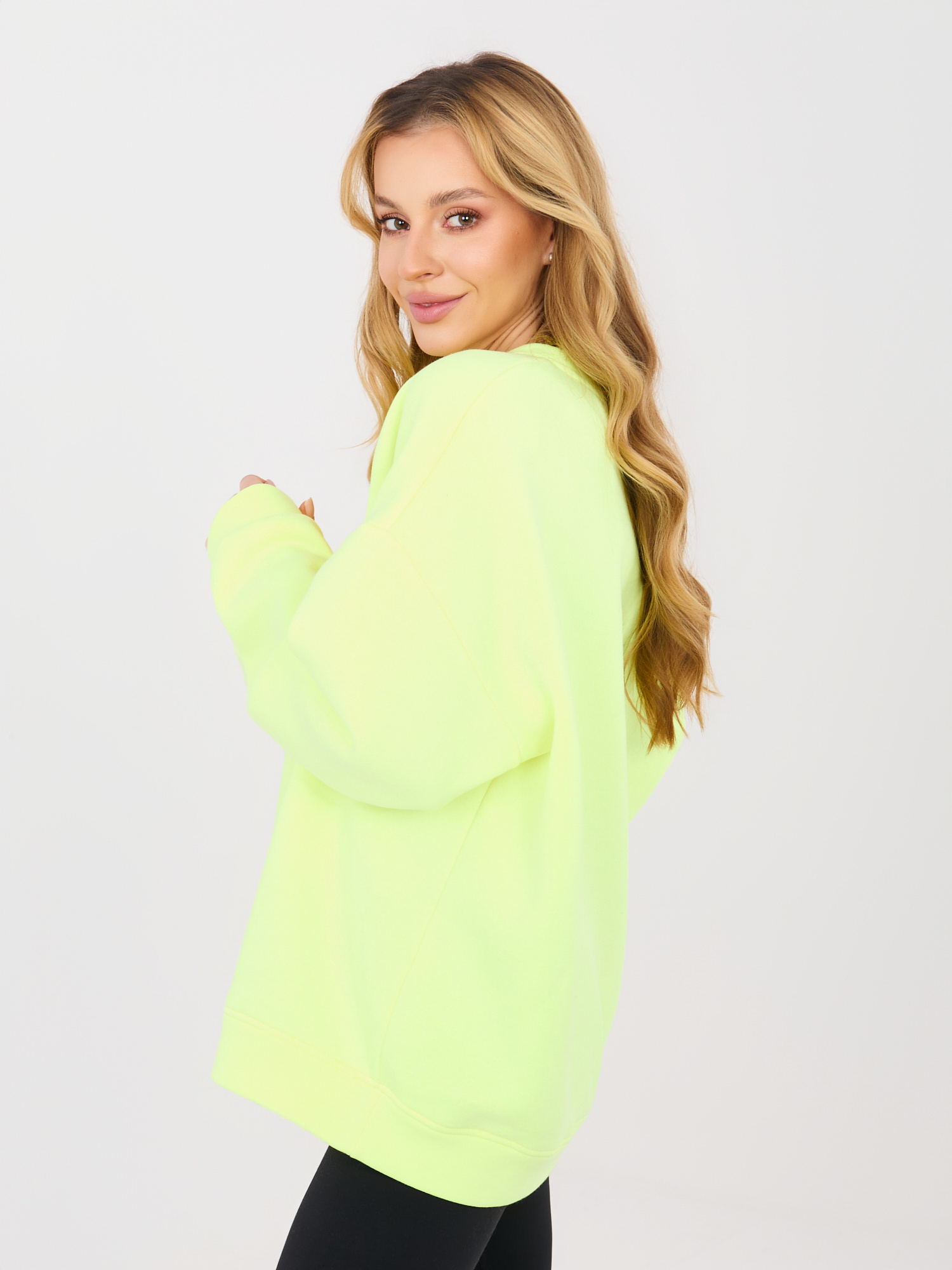 Bluza fluo żółty