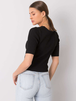 Schwarze Bluse Elianna RUE PARIS.