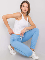 Niebieski komplet damski Alida RUE PARIS