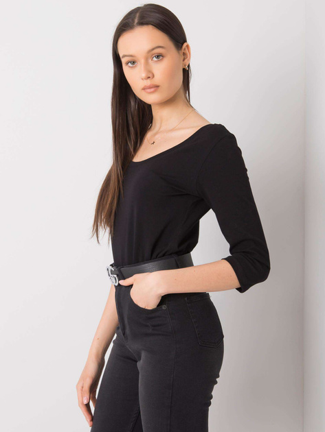 Czarna bluzka Bernice RUE PARIS