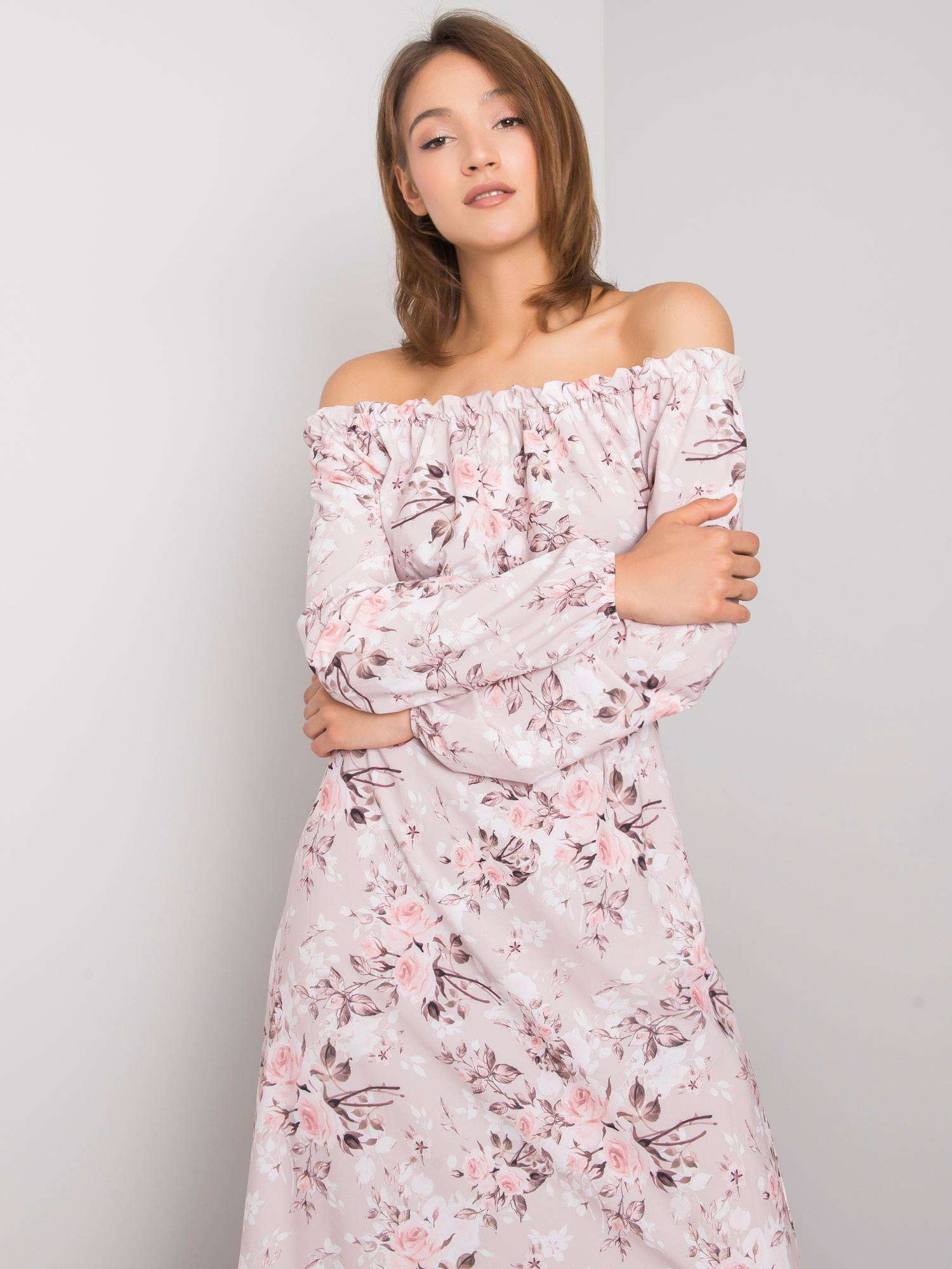 Dirty pink Spanish dress Adaline RUE PARIS