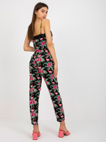 Hurt Spodnie z materiału z printem i wiązaniem SUBLEVEL