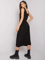 Czarny dwuczęściowy komplet z dzianiny Imane RUE PARIS