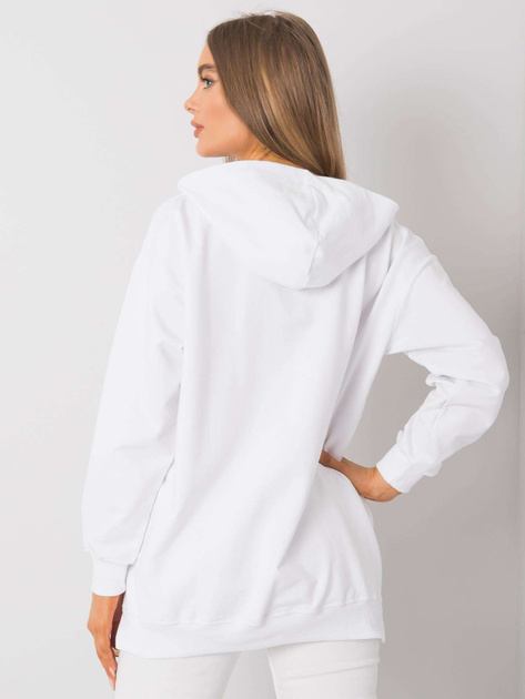 Biała bluza damska z kapturem Clothilde RUE PARIS