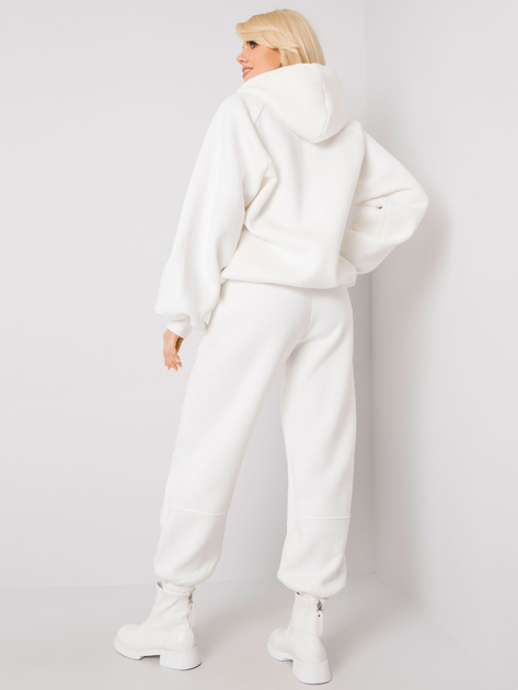 Ecru komplet trzyczęściowy z kamizelką Abigail