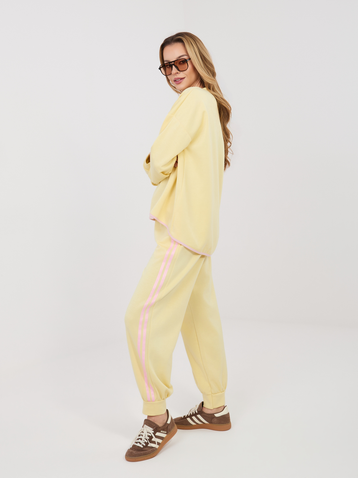 Bluza jasny żółty