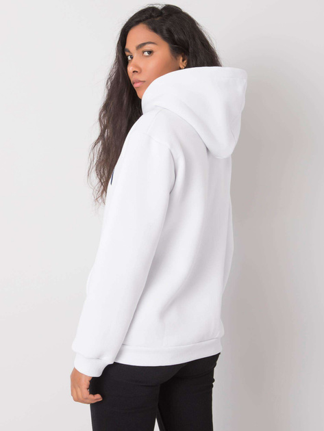Biała bluza z kapturem Khianna RUE PARIS