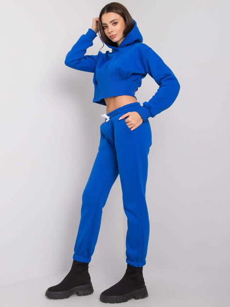 Ciemnoniebieski komplet dresowy ze spodniami Ambretta