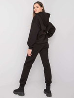 Czarny komplet dresowy damski Jaque