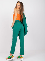 Zielone spodnie wizytowe damskie Giulia