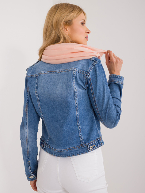 Hurt Jasnobrzoskwiniowy damski komin z wiskozy