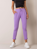 Jasnofioletowe spodnie Cadence