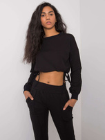 Czarny komplet casualowy Laila RUE PARIS