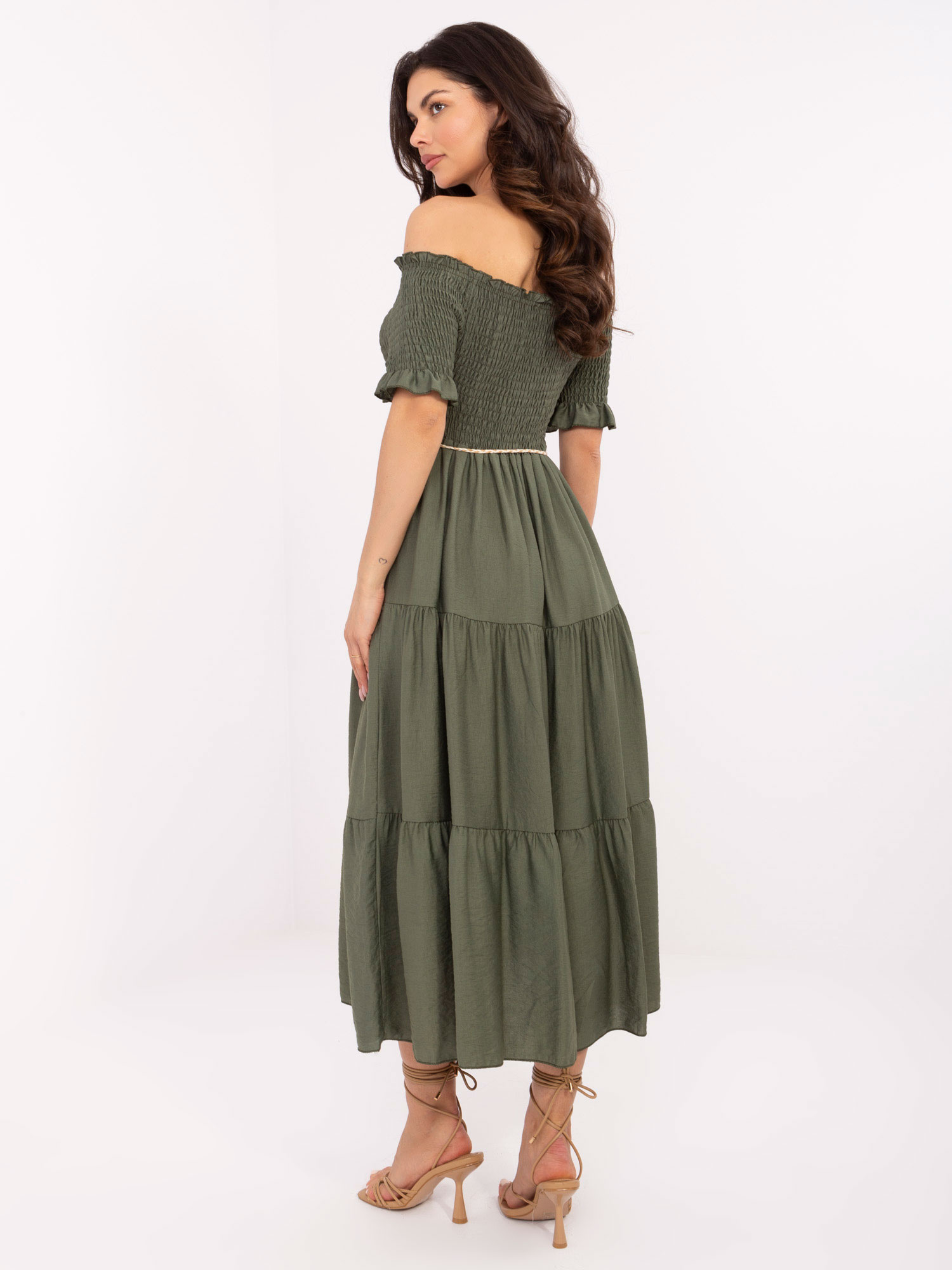 Sukienka khaki