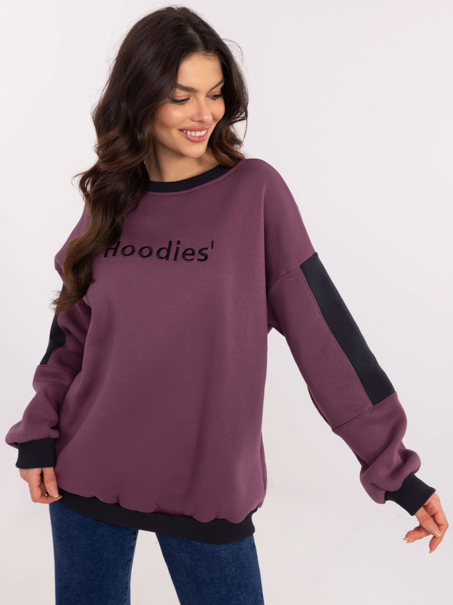 Bluza ciemny fioletowy