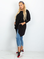 Schwarze Plus-Size-Tunika Moa.