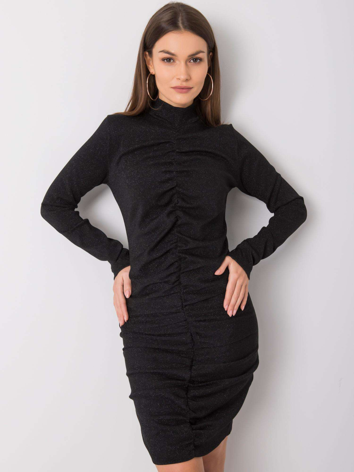 Czarna sukienka Luize RUE PARIS