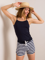 Granatowy top Bastille