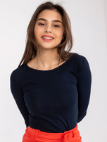 Granatowa bluzka Mona