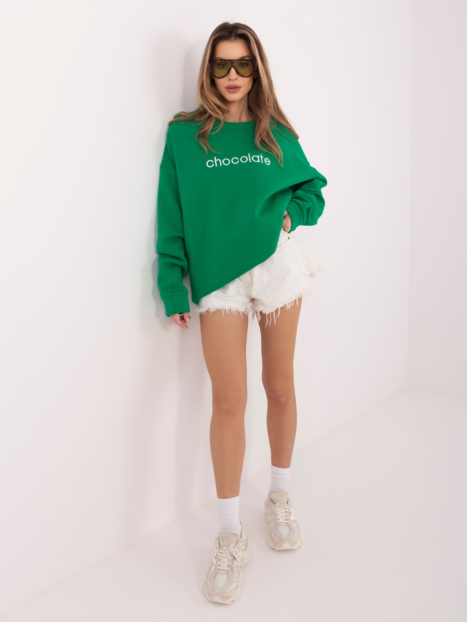 Bluza ciemny zielony