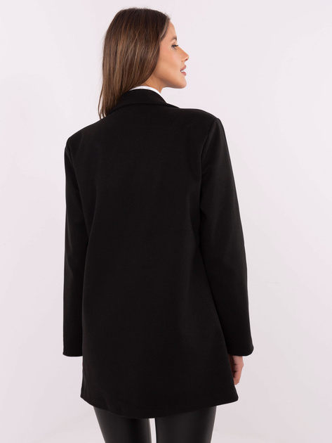 Hurt Czarna casualowa marynarka z zapięciem na guzik