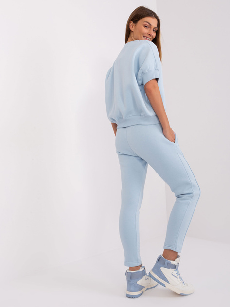 Hurt Jasnoniebieski komplet dresowy z bluzą
