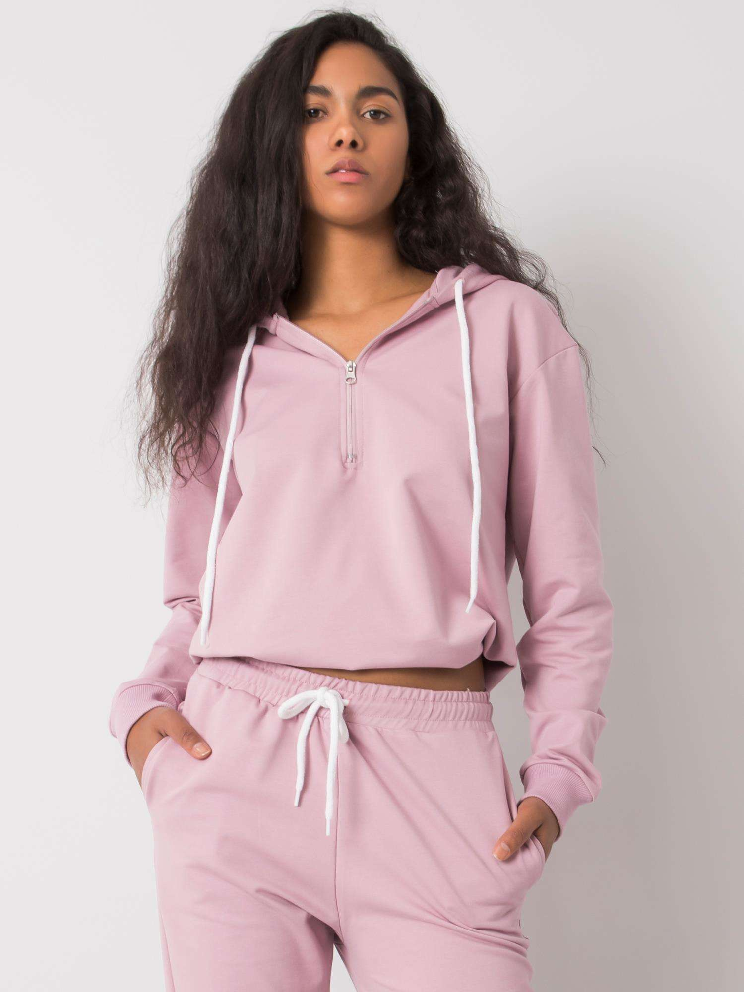 Jasnofioletowa bluza z kapturem Ronnie SUBLEVEL