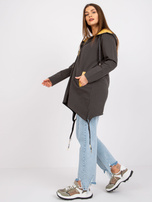 Khaki bluza rozpinana damska Kylie