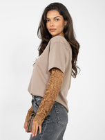 Fango damska bluzka z miękkiego materiału