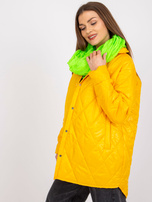 Fluo zielona chusta z wiskozy