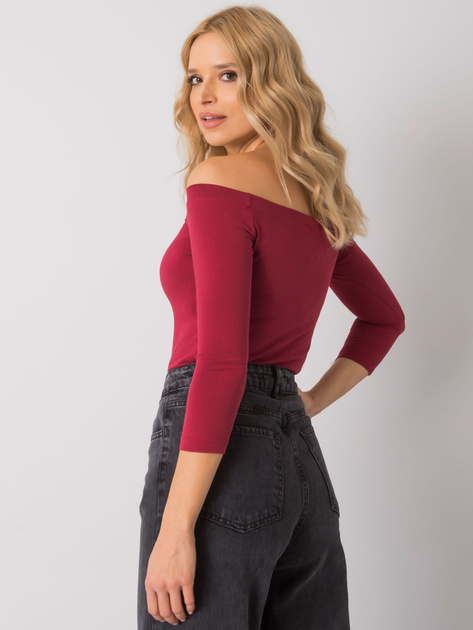 Bordowa bluzka Blink
