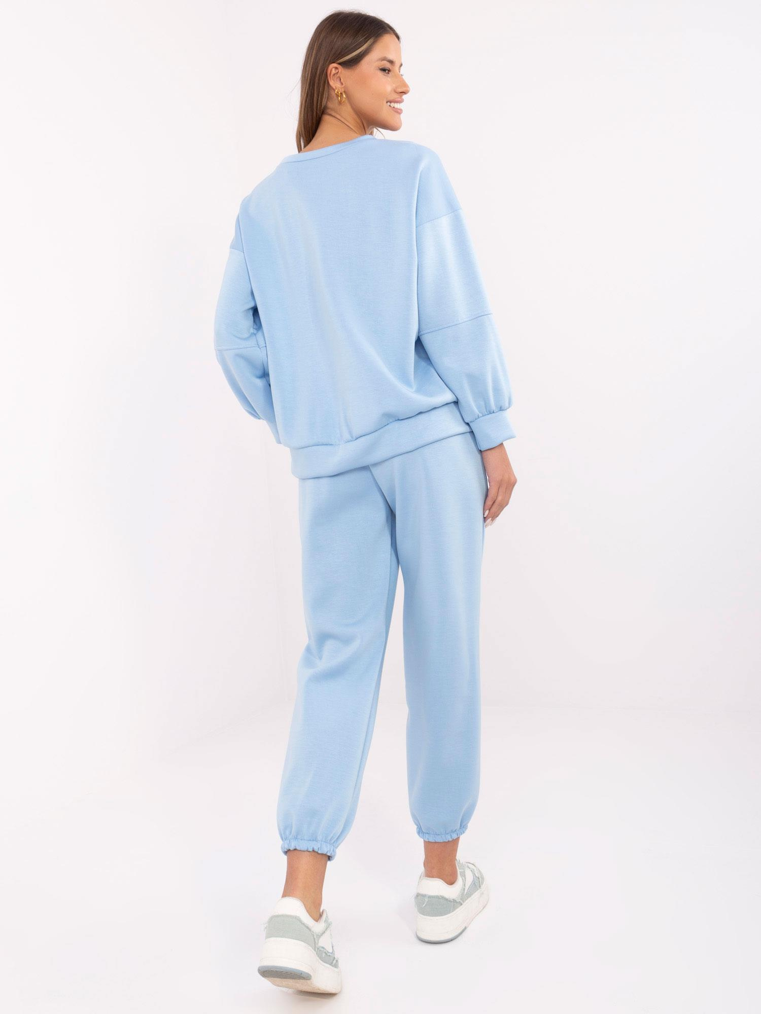 Hurt hellblau Sportanzug mit Joggerhosen.