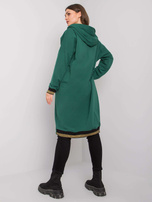 Ciemnozielona bluza rozpinana Alissa