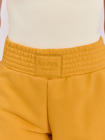 Helle orange Jogginghose mit Taschen RUE PARIS.