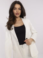 Hurtownia Ecru rozszerzane spodnie damskie z materiału