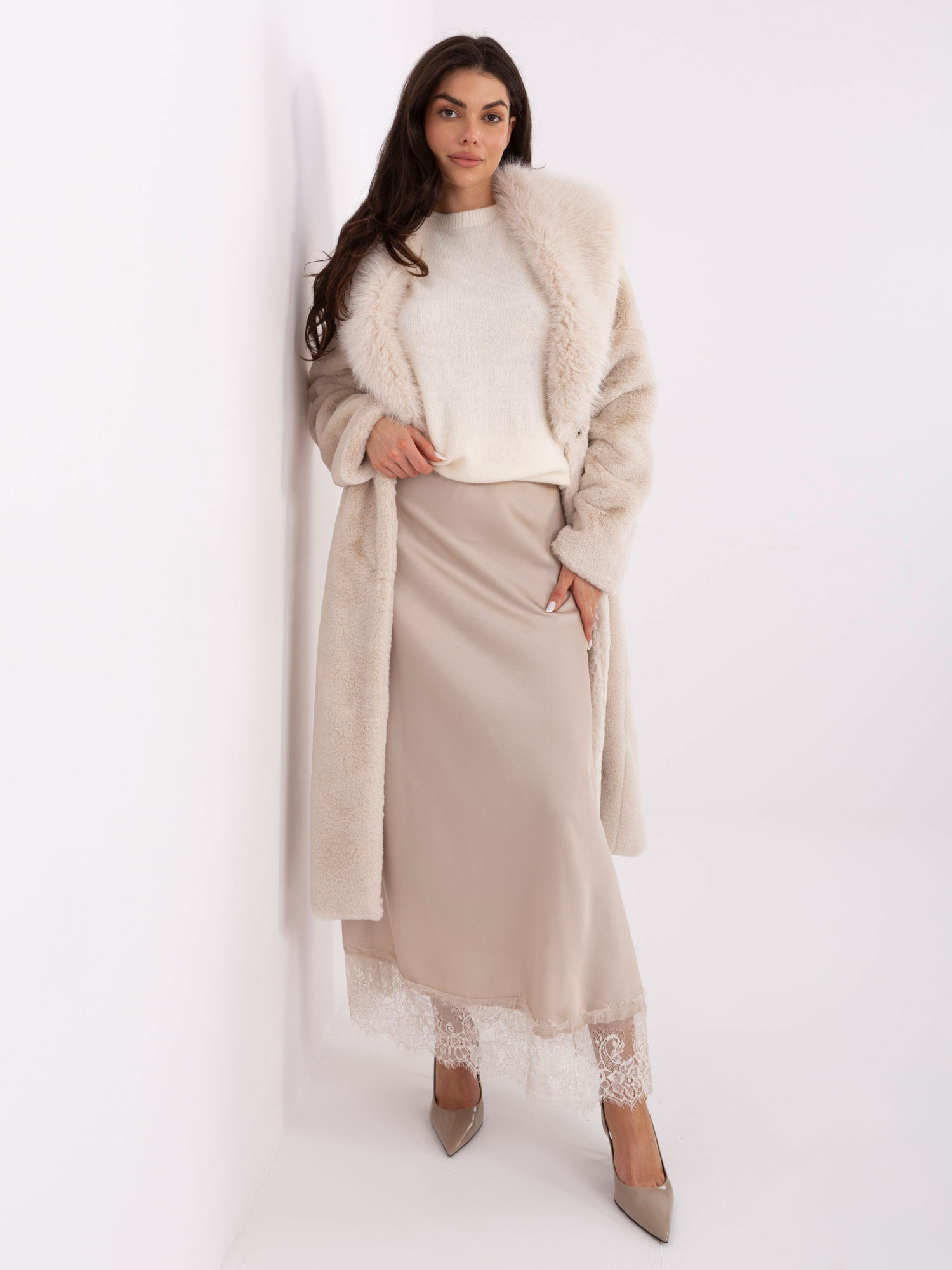 Sweter jasny beżowy