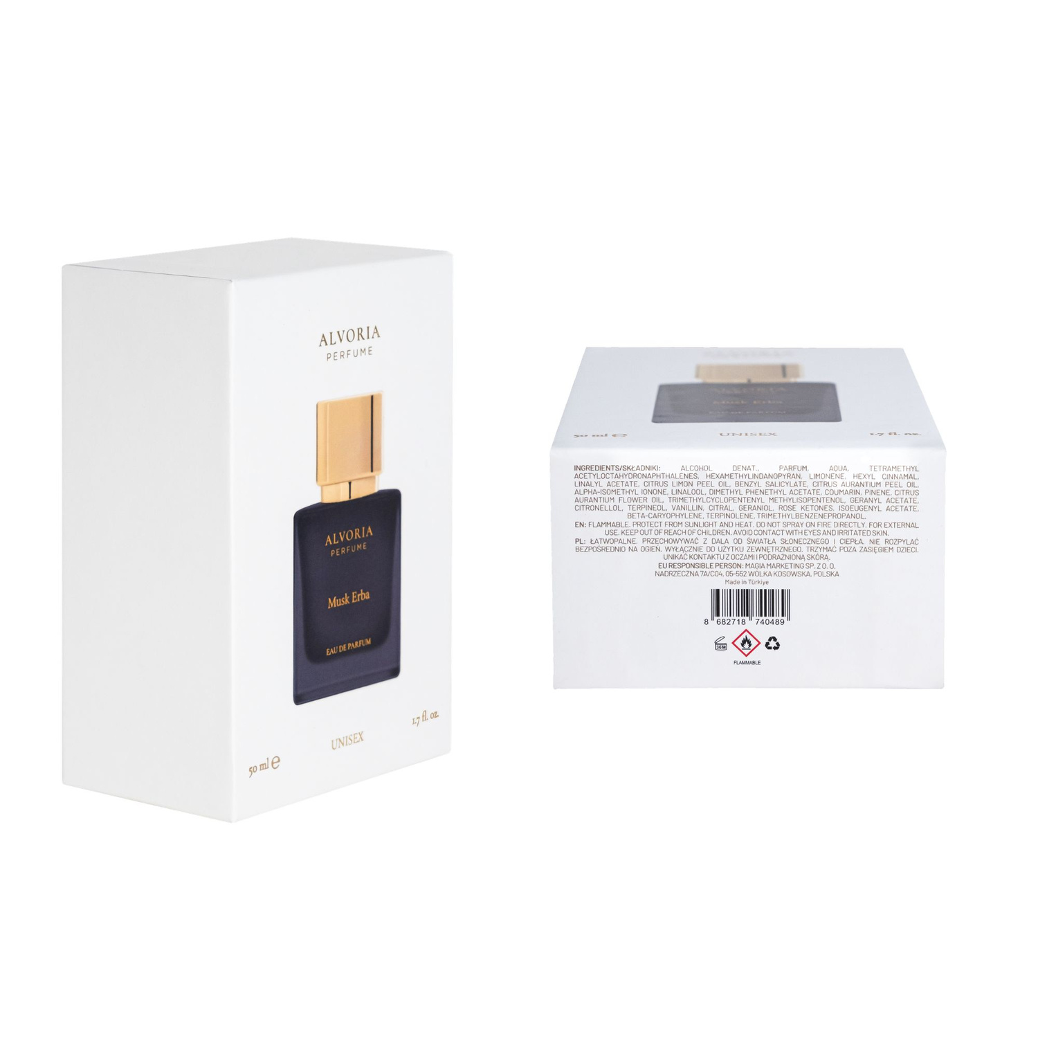 Musk Erba - Prémiové parfémy Alvoria 50ml