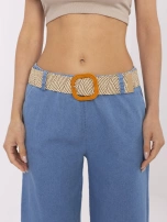 Niebieskie damskie jeansy o długości 7/8