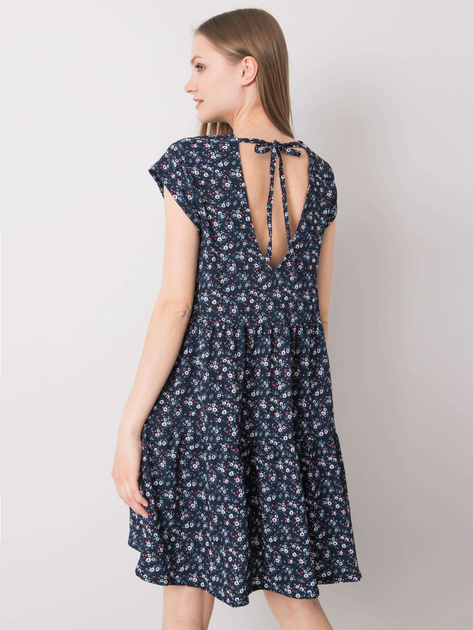 Granatowa sukienka oversize Eve STITCH & SOUL