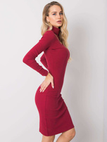 Bordowa sukienka Livia RUE PARIS