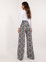 Hurt Biało-czarny dwuczęściowy komplet z długimi spodniami