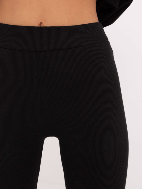 Hurt Czarny damski komplet basic z zamkiem na bluzie