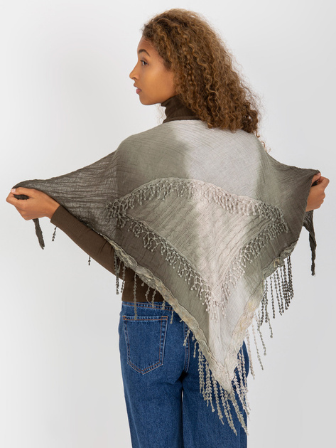 Hurtownia Zielona muślinowa chusta z bawełny