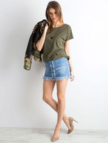 Khaki t-shirt Fire