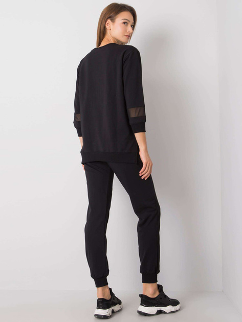 Czarny komplet casualowy Elayna