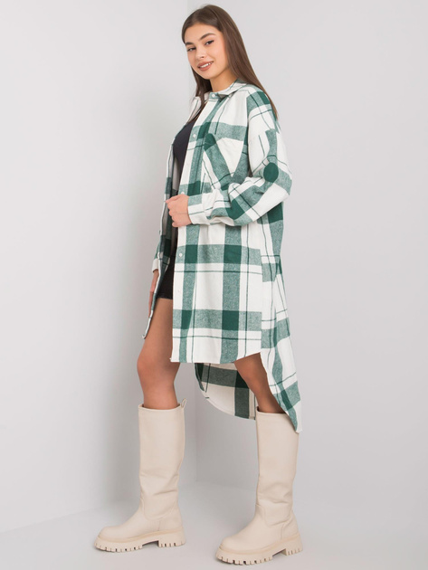 Zielona długa koszula damska Tiannah